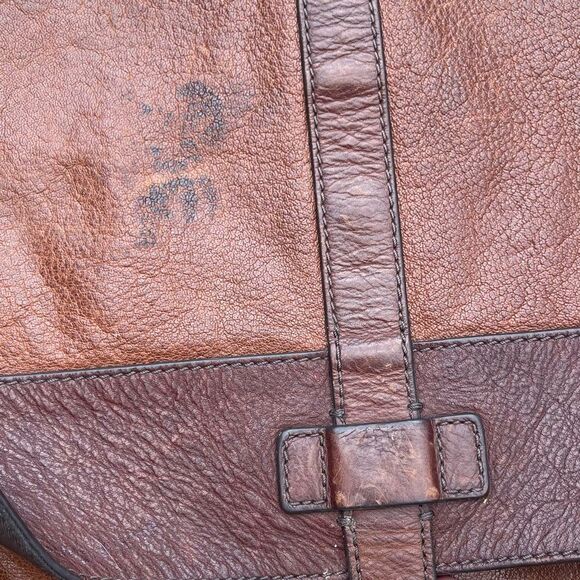 Fossil leather crossbody bag - Picture 9 of 9